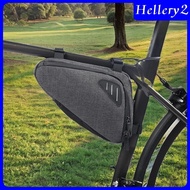[Hellery2] Bike Bag Shopping Storage Bag Traveling Commuting Bike Frame Bag Accessories