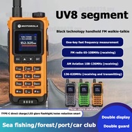 Motorola GP-8800 walkie talkie 199 Channel UHF/VHF Dual Band outdoor waterproof walkie-talkie 6800mA