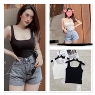 (NEW) T-Shirt Sleeveless 4C STRETCH with two small straps to flatter your figure