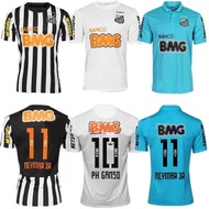 [Retro Version T-Shirt] 2012/13 Game Season Neymar Santos Jersey House Football Jersey Neymar Santos