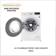 LG FV1408S4W FRONT LOAD WASHER (8KG)+2 YEARS LOCAL MANUFACTURER WARRANTY