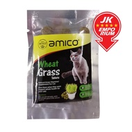 Amico Wheat Grass Tablets Makanan Kucing Supplement Natural Grass Vitamin 15g