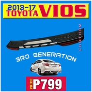 【hot sale】 Rear Bumper Guard for Toyota Vios 2013 2014 2015 2016 2017  ( Gen 3 )