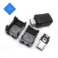 20 Piece MICRO USB 5 Pin T Port Male Plug Socket Connector With Plastic Cover for DIY Adapter PCB SD
