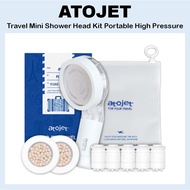 [Atojet] Travel Mini Shower Head Kit Portable High Pressure