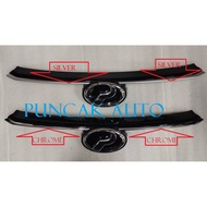 ORIGINAL PERODUA BEZZA 2019/2020 FRONT GRILLE MOULDING  ASSY WITH LOGO(SILVER OR CHROME)