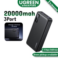 UGREEN 10000mAh PD 20W QC 18W PowerBank USB Type C Portable Charger Battery Bank Compatible for iPho