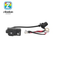 ZILUOLAN Chainsaw Ignition Coil, Black Metal Ignition Coil Module, Easy Installation With Wire Compa