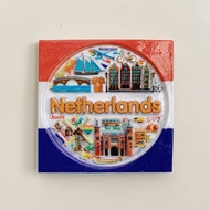 [Magnet] Dutch Flag Museum Icon Windmill
