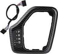 Transmission Shifter Bezel with Wire Harness 5YD27LS5AA 5YD27XSAAA 68413957AA Carbon Fiber for Gear 