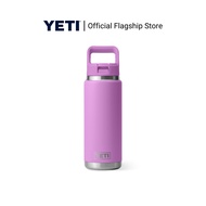 YETI Rambler® 26oz (768ml) Water Bottle With Color-Matched Straw Cap