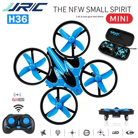 JJRC H36 Mini RC Drone 2.4G 6-Axis Headless Mode Professional Helicopter 360° Flip Flipping Quadcopt