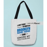 Canvas Watch Tote Bag Nine NineBrooklyn Nine Nine NineBrooklyn