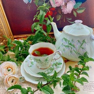 1935年Royal Albert 古董花茶杯手繪古董杯 花茶杯 咖啡杯