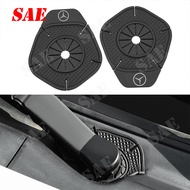 1/2pcs Benz Logo Car Windshield Wiper Protective Cover Windshield Wiper Blades Pad Anti-Dust Antilea