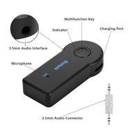 【Special Promotion】 2 in 1 Wireless Bluetooth 5.0 3.5mm Jack For Car Speaker Music Audio Aux A2DP He