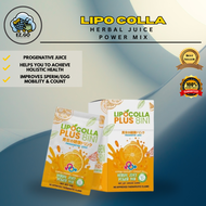 Lipo Colla Plus 8in1 (10 Sachets) Herbal Juice, Effective for Women's Pregnancy and other Reproducti