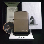 REPLICA 1941 BLACK ICE LOGO 24485 ZIPPO mancis korek - GHOSTSTORE7