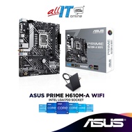 ASUS PRIME H610M-A WIFI Micro ATX (mATX) Intel Motherboard | LGA1700 | Socket Support 14th/13th/12th