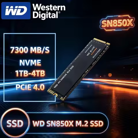 Western Digital WD_BLACK SN850X NVMe SSD M.2 2280 PCIe4.0 1TB 2TB 4TB Ultra Fast Storage For Gaming 