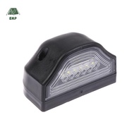 [EKP] 3 LED Number Lamps E9 12V-24V For Lorry Tru Trailer White Light Waterproof Car License Plate L