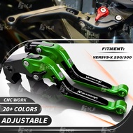 For Kawasaki Versys-X 300/250 Versys X 300 250 2017-Present Clutch Lever Brake Lever Folding Handle 