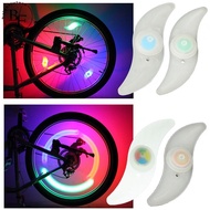 Bicycle Spoke Lights, Mountain Bike Willow Leaf Wire Lights, Colorful Hot Wheels Silicone Lights, Cycling Equipment Accessories