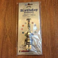 Birthday Be@RBRICK 潮流玩物 生日熊吊飾 4月款