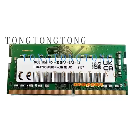 Replacement Part For SK Hynix 16G 1Rx8 DDR4 3200AA CJR Notebook Memory HMAA2GS6CJR8N-XN