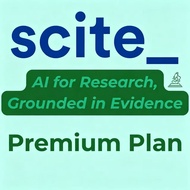 Scite.AI Premium AI Powered Research Paper Literature Review Smart Citations