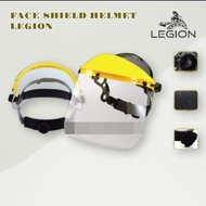 Faceshield helmet Legion Face Shield helm APD medis pelindung Wajah