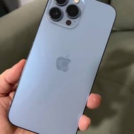 Apple iPhone13 Por Max 128G  blue ，電池效能91 % ，跟一個全新原裝玻璃貼同埋一...