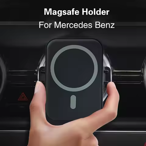 Magsafe Holder for Your Mobile Phone for Mercedes Benz A B C E S G Class Gla Glc Gle Gls AMG W205 W1