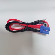 EC5 Male to O-Type Terminal Silicone Cord Battery Lighting Car Emergency Start EC5 Power Plug Extens