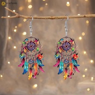 2D Acrylic Colorful Pendant Earrings - Unisex Fashion Jewelrys