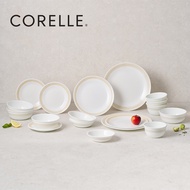 Corelle Jacquard Band 20pc Glass Dinner Set
