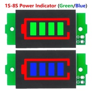 1-8S 1S/2S/3S/4S Single 3.7V Lithium Battery Capacity Indicator Module 4.2V Display Electric Vehicle