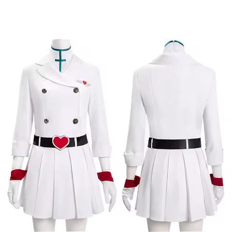 Anime Bambietta Basterbine Cosplay Suit Women White Dress The Explode Cosplay Uniform Stern Ritter C