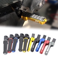 SEMSPEEDรถจักรยานยนต์ด้านหลังแป้นเหยียบที่พักเท้าหมุดหมุดพักเท้าสำหรับYamaha NVX Aerox 155 150 125 N