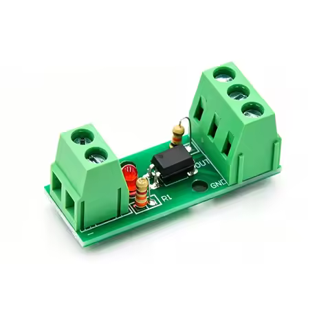 1 Channel Way Optocoupler Isolation Module PC817 EL817 3V-5V 12V 24V Photoelectric Isolator Rail Hol