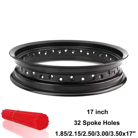 Motocross 17 Inch 1.60x17"/1.85x17"/2.15x17"/2.50x17"/3.00x17"/3.50x17" Aluminum Alloy Rims Motorcyc