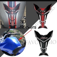 For Yamaha FZ6 FZ6S FZ6N Fazer Motorcycle Tank Pad Knee Decal Kit Gas Fuel Oil Emblem Logo Fairing F