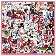 พร้อมส่ง FOOTBALL CR7 Cristiano Ronaldo sticker สติกเกอร์กันน้ำรูปแบบที่แตกต่างกัน 50ชิ้น แมนเชสเตอร