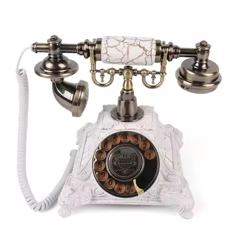 DurableVintage Room Office Home Hotel Telephone Button Telecom Fixed Landline Phone