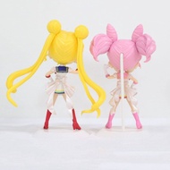 Anime PVC Miniatur mobil Mainan boneka Nokturnal Sailor Moon