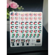 Sticker Pipi P4L3sT1N3, Sticker sticker glossy, sticker transparent