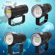500W Deep Waterproof Scuba Diving Flashlight LED XHP90 Photography Video Light IPX8 Torch Underwater