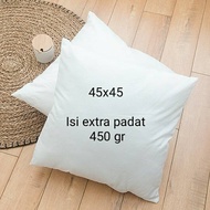 Extra dense 45x45 sofa cushion