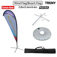 Teardrop flag P flag tear drop flag outdoor display beach flag advertising flag water drop flag