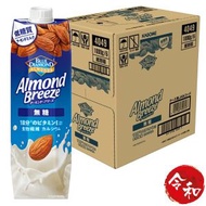 [6樽] Almond Breeze杏仁奶(無糖)1L【平行進口】[300336]
